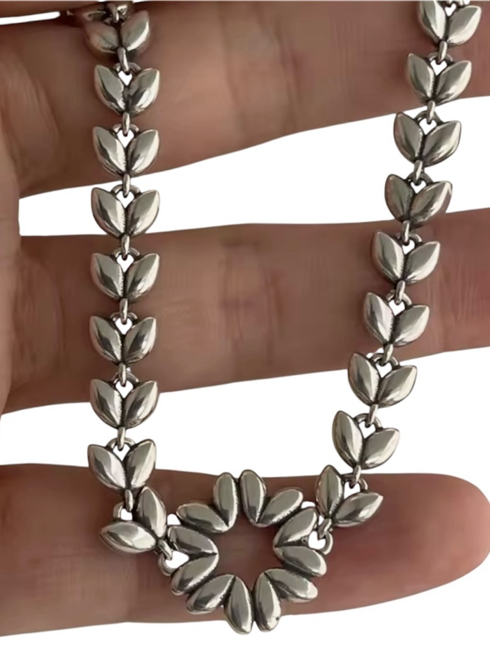 New Southwestern .925 Stamped Bracelet - Picture 4 of 8